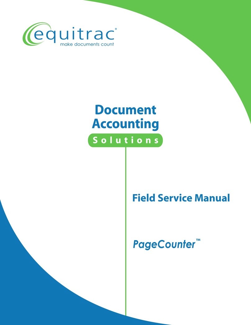 Equitrac PageCounter Field service manual