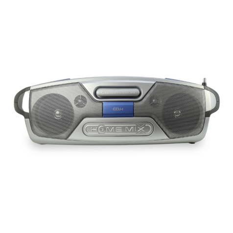 HomeMix CDJ-1 Important safety instructions