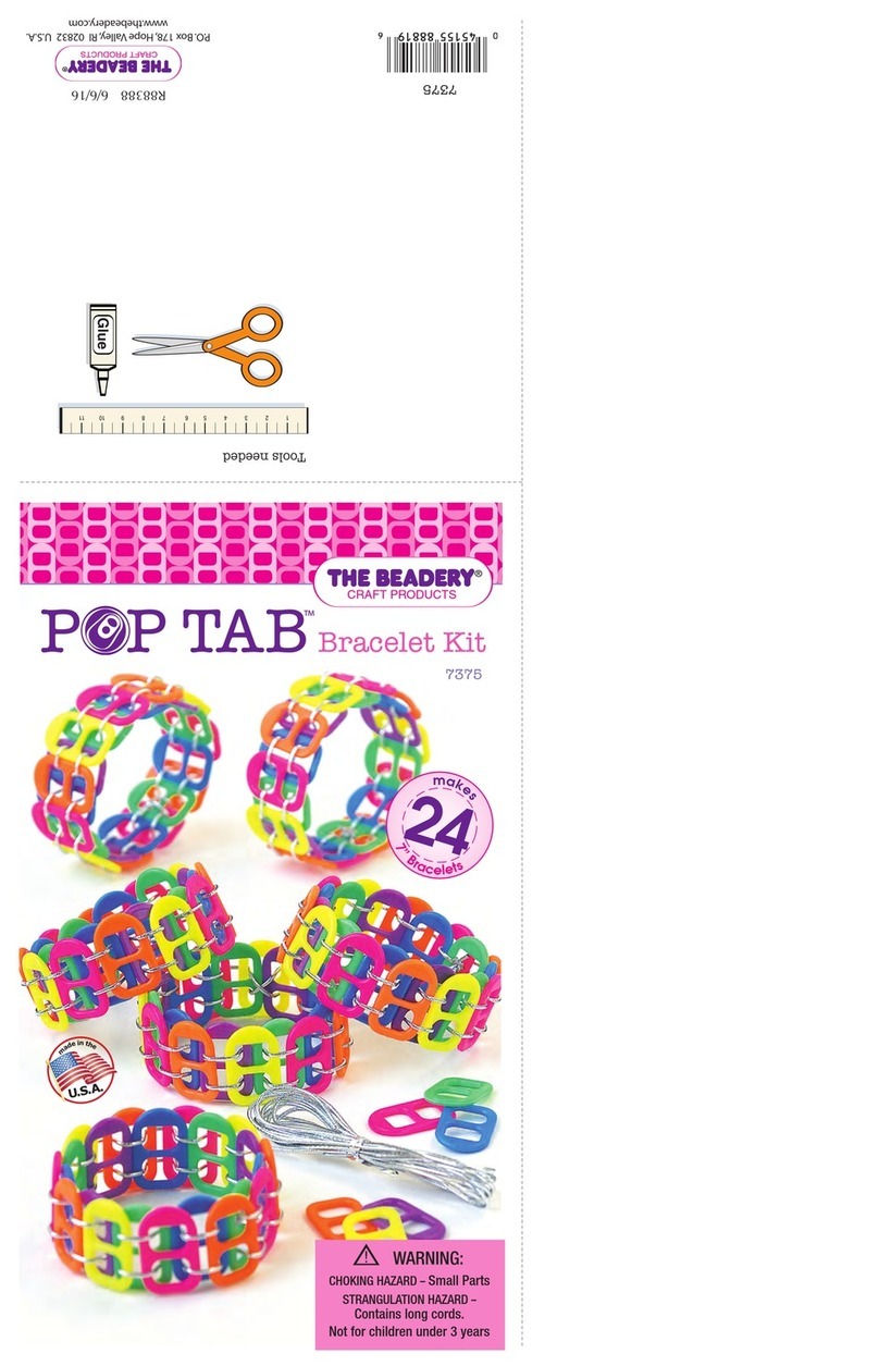 BEADERY POP TAB 7375 quick start guide