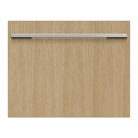 Fisher & Paykel DISHDRAWER DD60SHTI9 User manual Fisher & Paykel DISHDRAWER DD60SHTI9 User manual