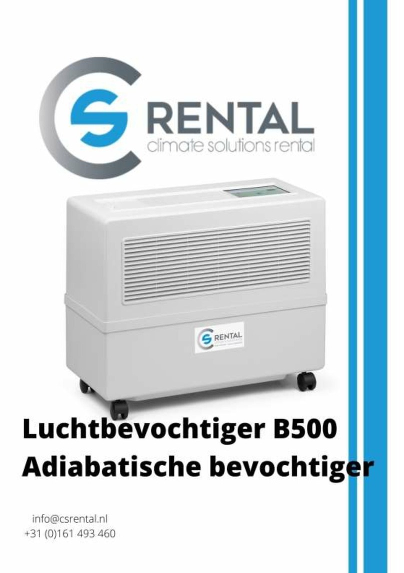 CSrental B500 manual