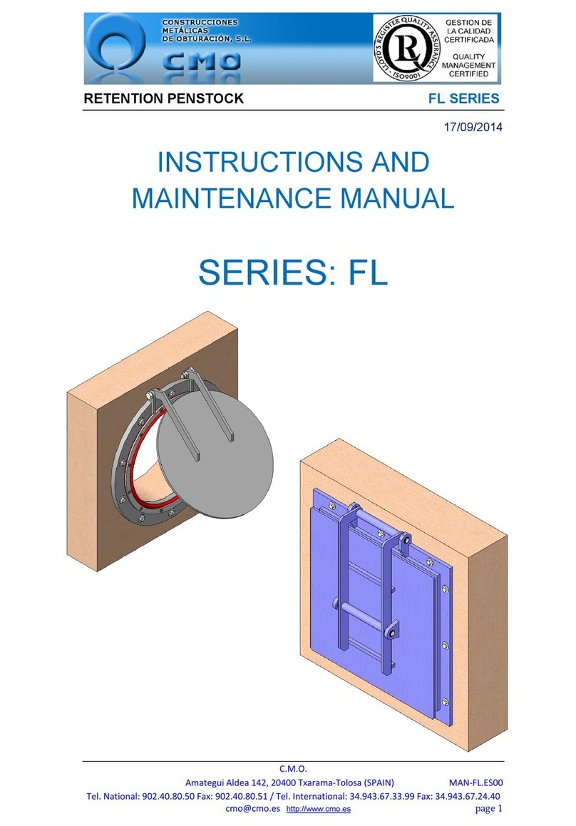 C.M.O FL Series Instruction and maintenance manual