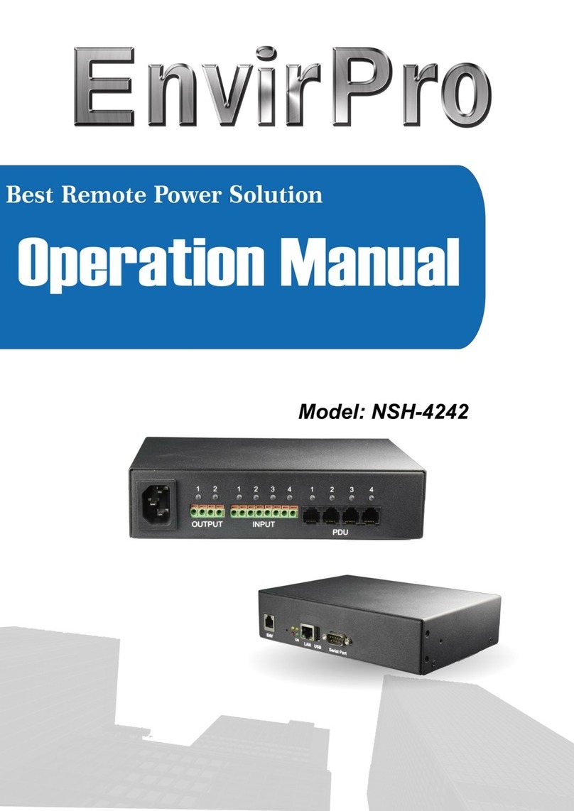 EnvirPro NSH-4242 Operation manual