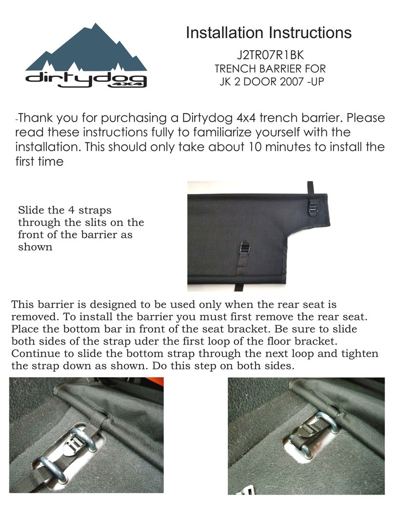 Dirtydog 4x4 J2TR07R1BK installation instructions