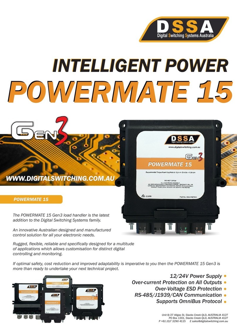 DSSA POWERMATE 15 Gen3 manual