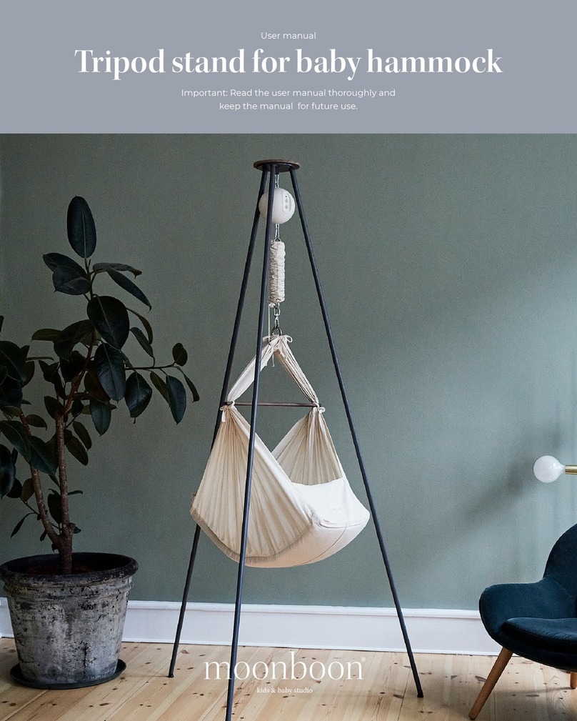 moonboon Tripod stand for baby hamoock User manual