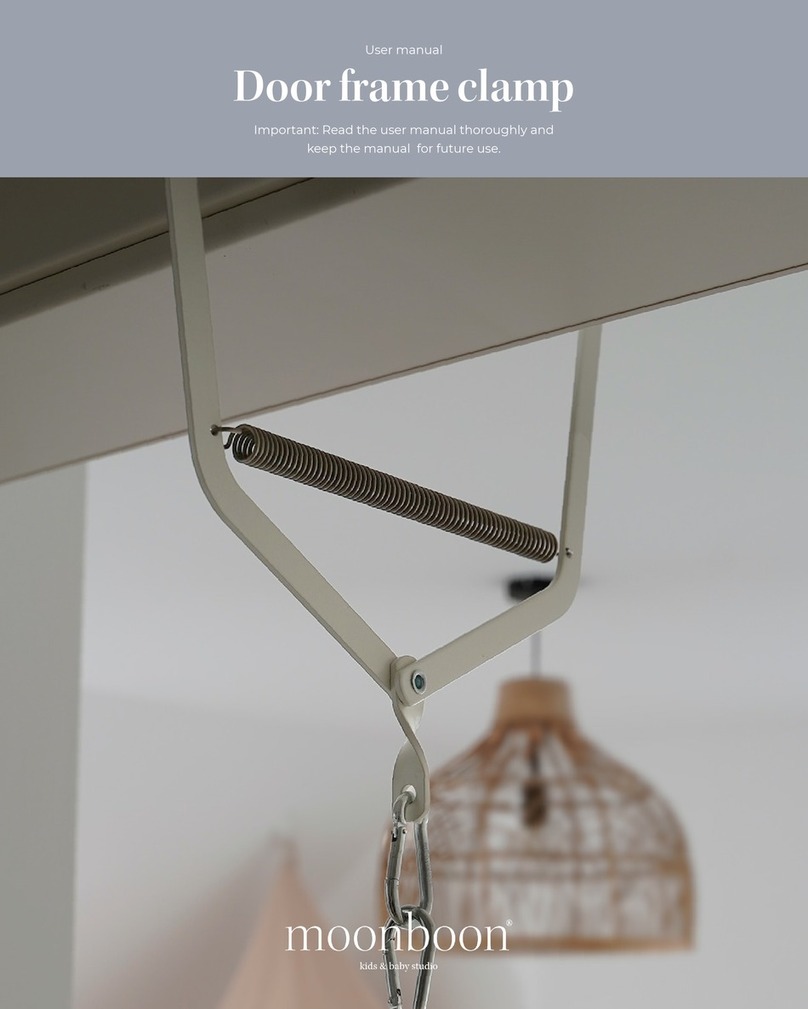 moonboon Door frame clamp User manual