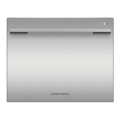 Fisher & Paykel DISHDRAWER DD24SDFTX9 User manual Fisher & Paykel DISHDRAWER DD24SDFTX9 User manual