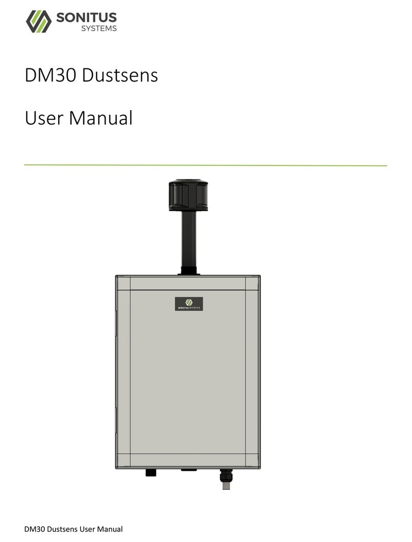 SONITUS DM30 user manual