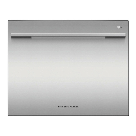 Fisher & Paykel DISHDRAWER DD24SDFTX9 User manual