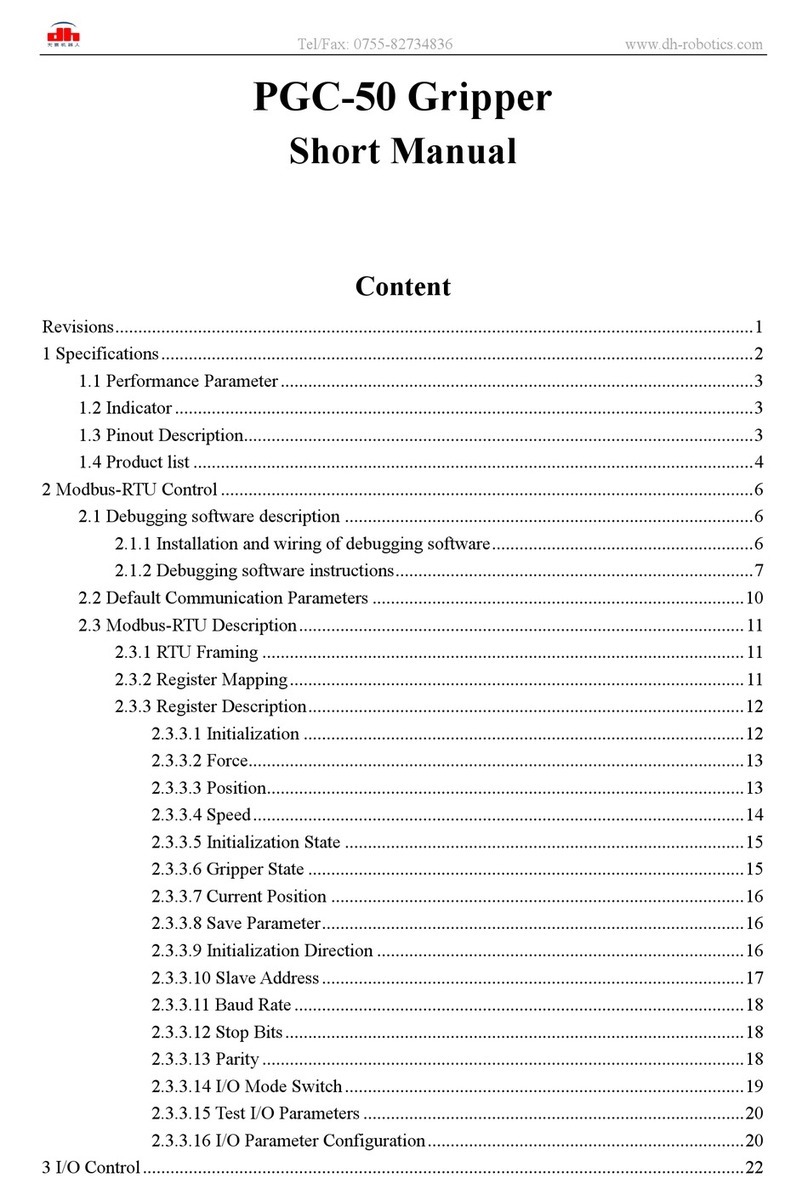 Dh-Robotics PGC-50 Short manual