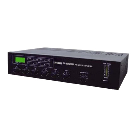 Suhyoon PA-30R User manual