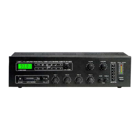 Suhyoon PA-30RC User manual