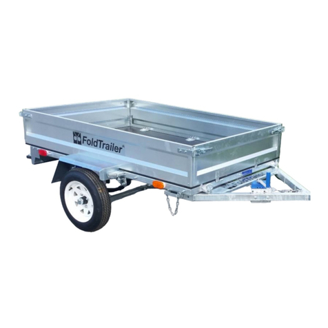 FoldTrailer FT 752 owner's manual