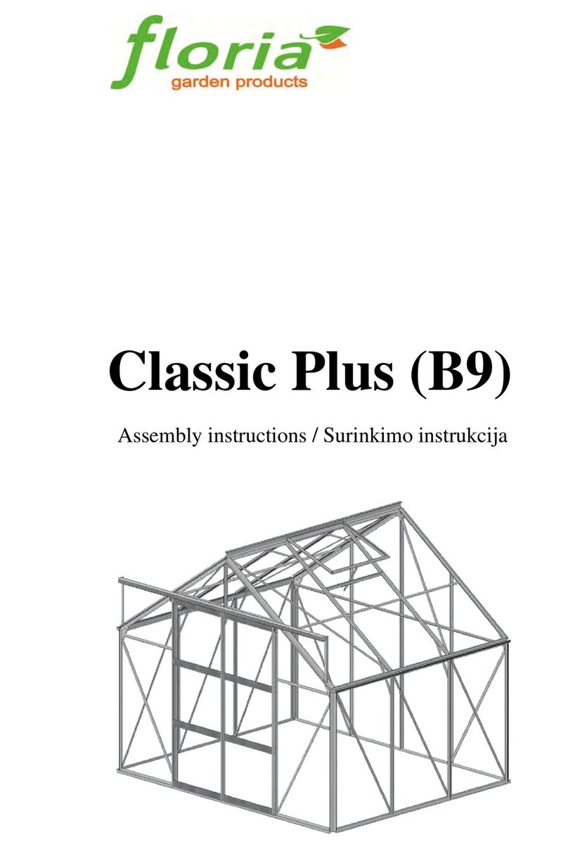 Floria garden products Classic Plus Assembly instructions