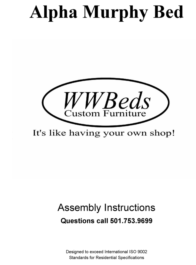 WWBeds Alpha Murphy Assembly instructions WWBeds Alpha Murphy Assembly instructions