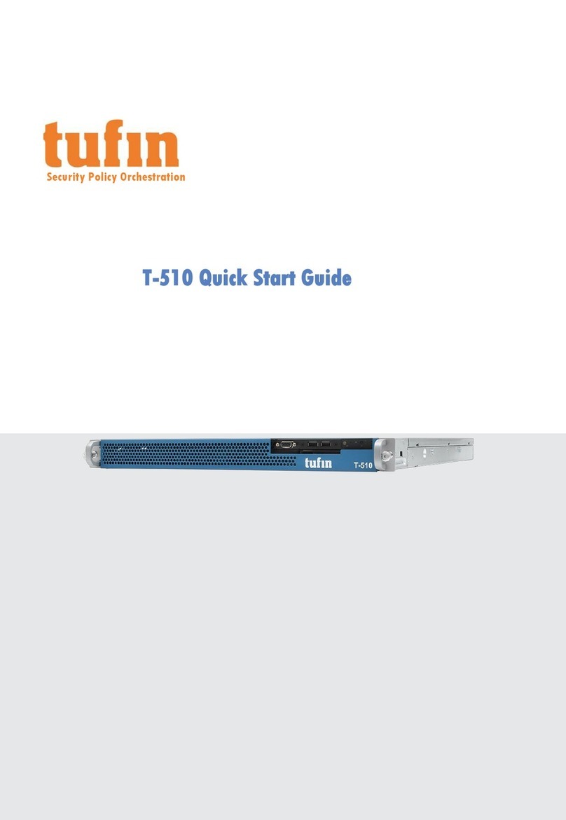 tufin T-510 quick start guide