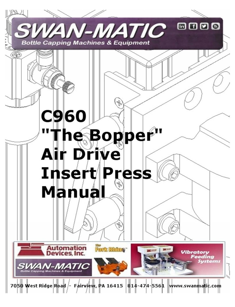 SWAN-MATIC C960 User manual