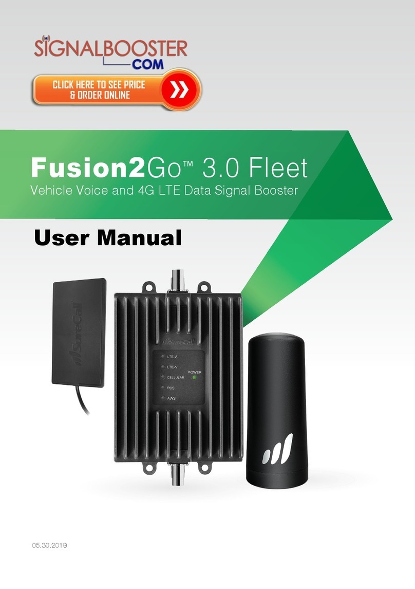 SIGNALBOOSTER Fusion2Go 3.0 Fleet User manual SIGNALBOOSTER Fusion2Go 3.0 Fleet User manual