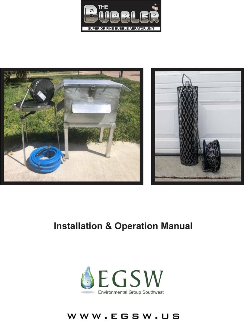 EGSW THE BUBBLER User manual