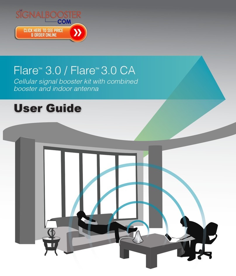 SIGNALBOOSTER Flare 3.0 user guide