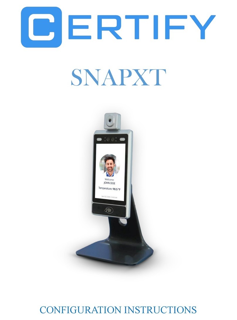 Certify SNAPXT Configuration instructions Certify SNAPXT Configuration instructions