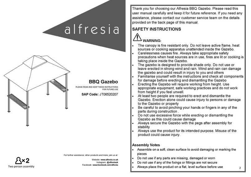 alfresia JT06520207 instructions