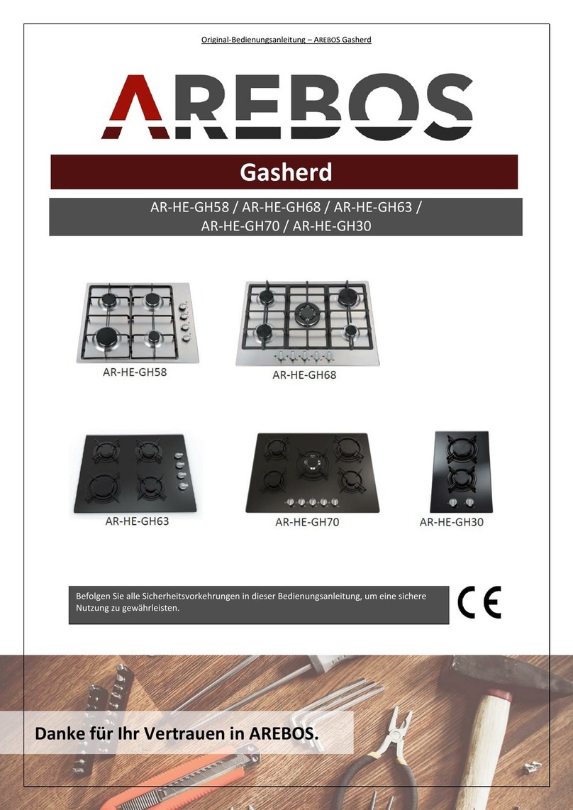 AREBOS AR-HE-GH58 User manual