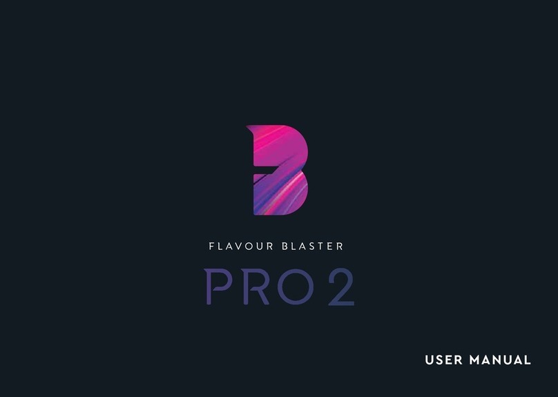Flavour Blaster PRO 2 user manual Flavour Blaster PRO 2 user manual
