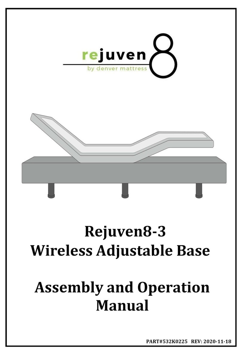 Denver Mattress Hibernation Series Assembly and operation manual Denver Mattress Hibernation Series Assembly and operation manual