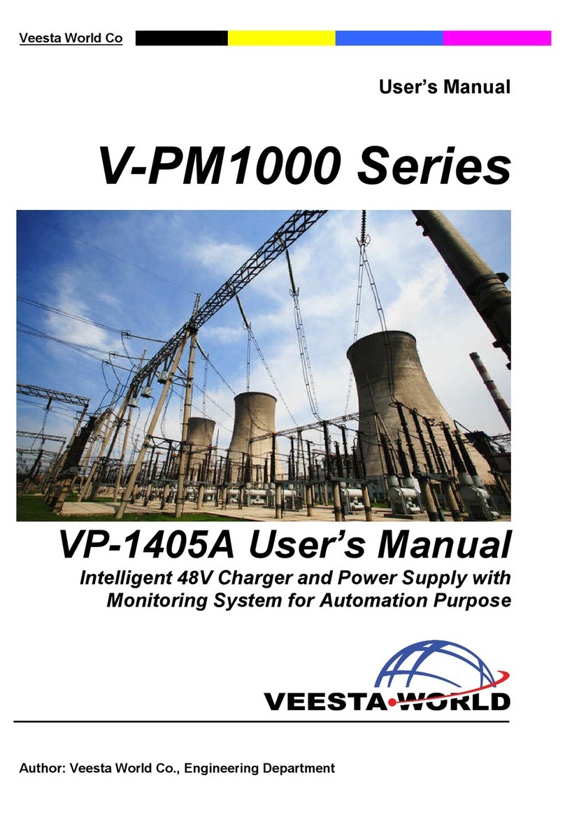 Veesta World V-PM1000 Series user manual