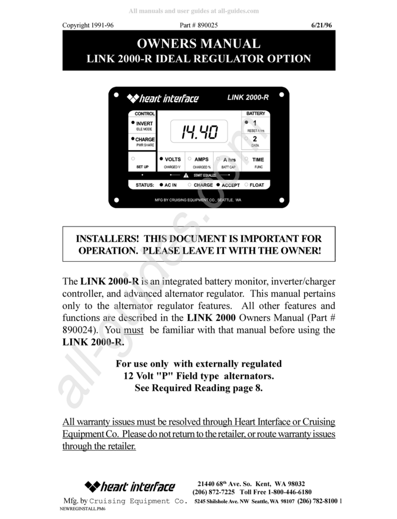 Xantrex LINK 2000-R User manual Xantrex LINK 2000-R User manual