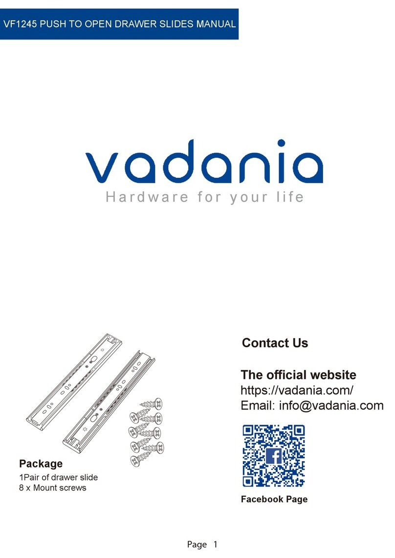 VADANIA VF1245 manual