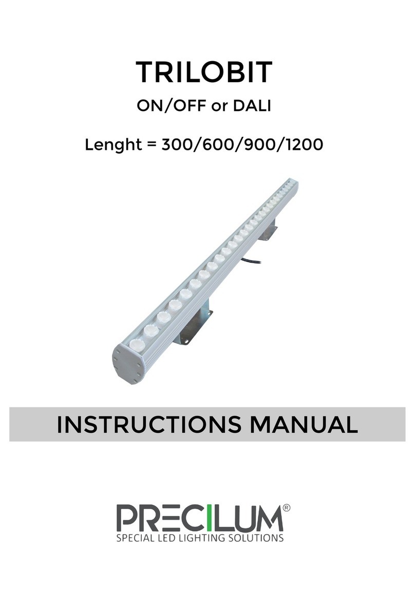 PRECILUM TRILOBIT 300 instruction manual