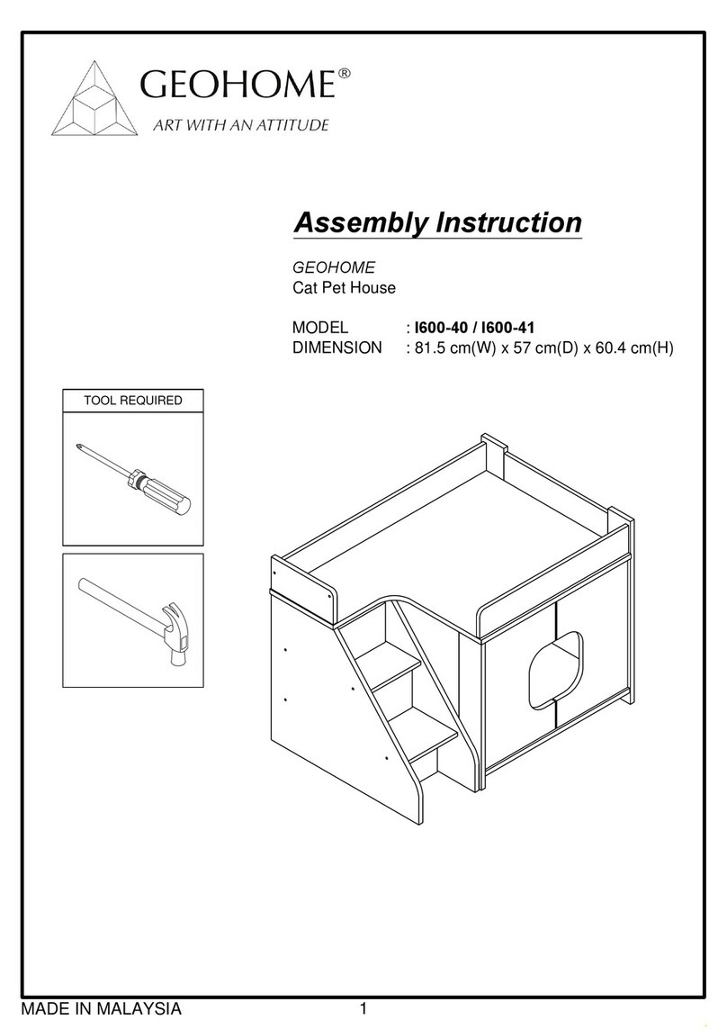 GEOHOME I600-40 Assembly instruction