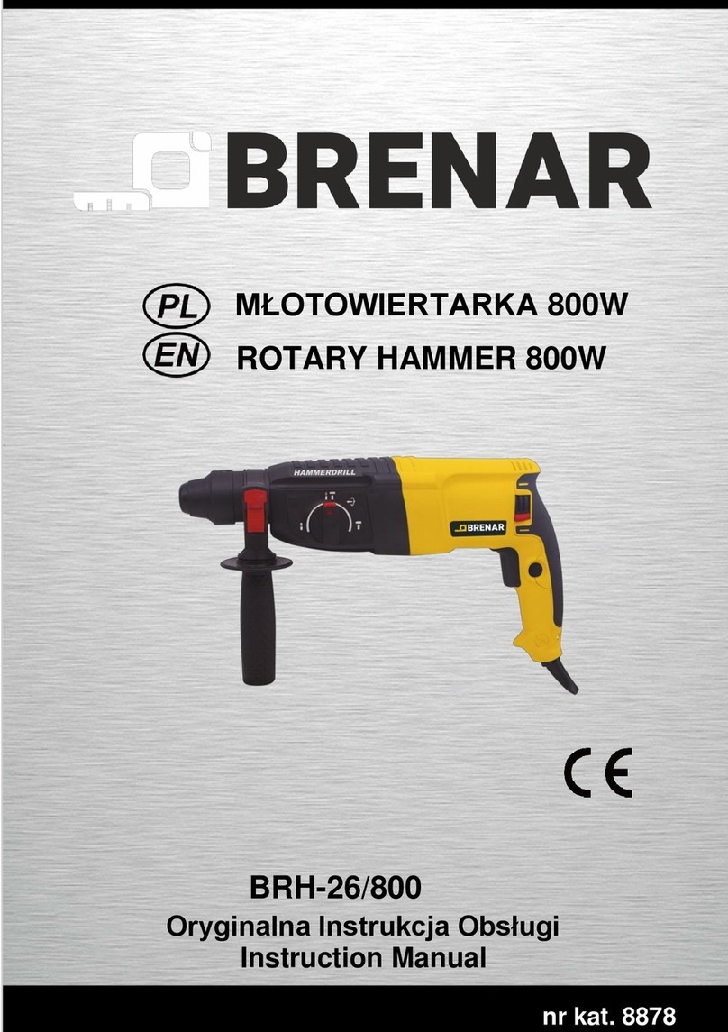 Brenar BRH-26/800 instruction manual