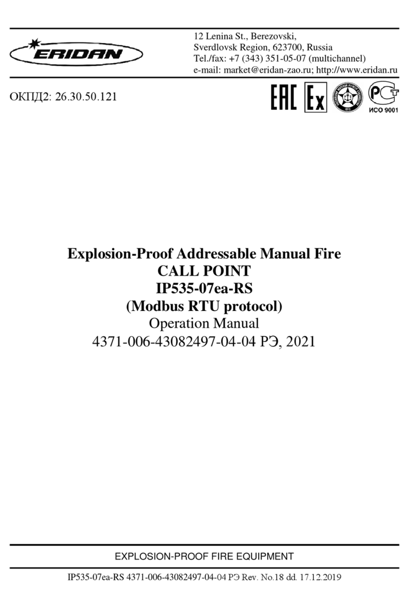 Eridan IP535-07ea-RS Operation manual