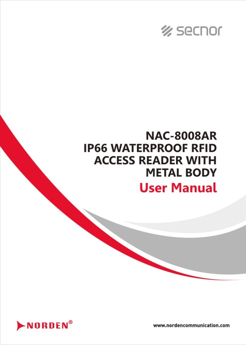 Norden secnor NAC-8008AR user manual