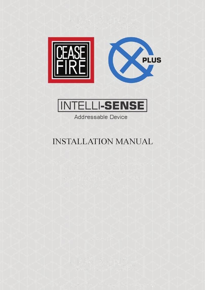 Ceasefire INTELLI-SENSE TI-002216 User manual