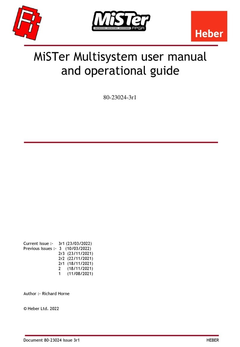 Heber MiSTer Multisystem user manual