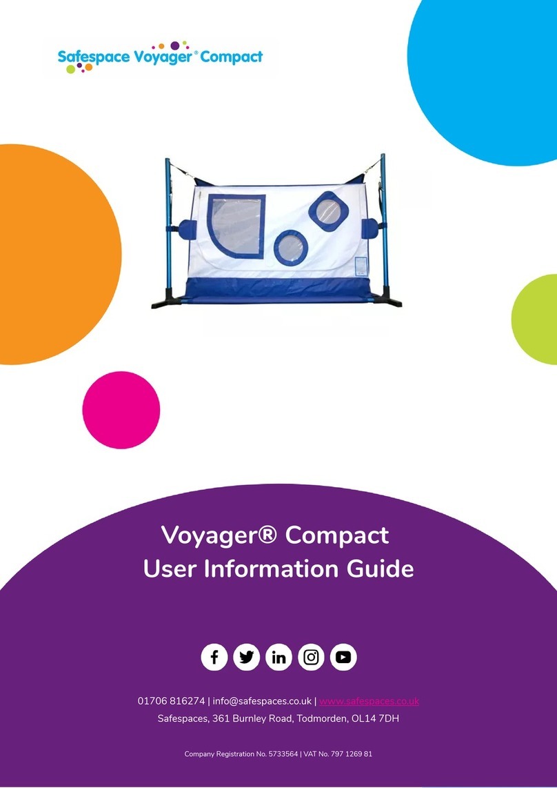 Safespaces Safespace Voyager Compact User's information guide