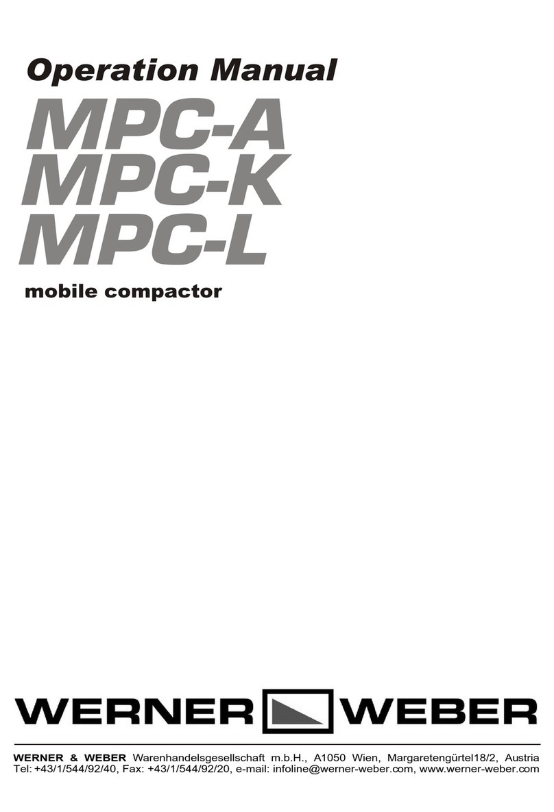 Werner & Weber MPC-A User manual