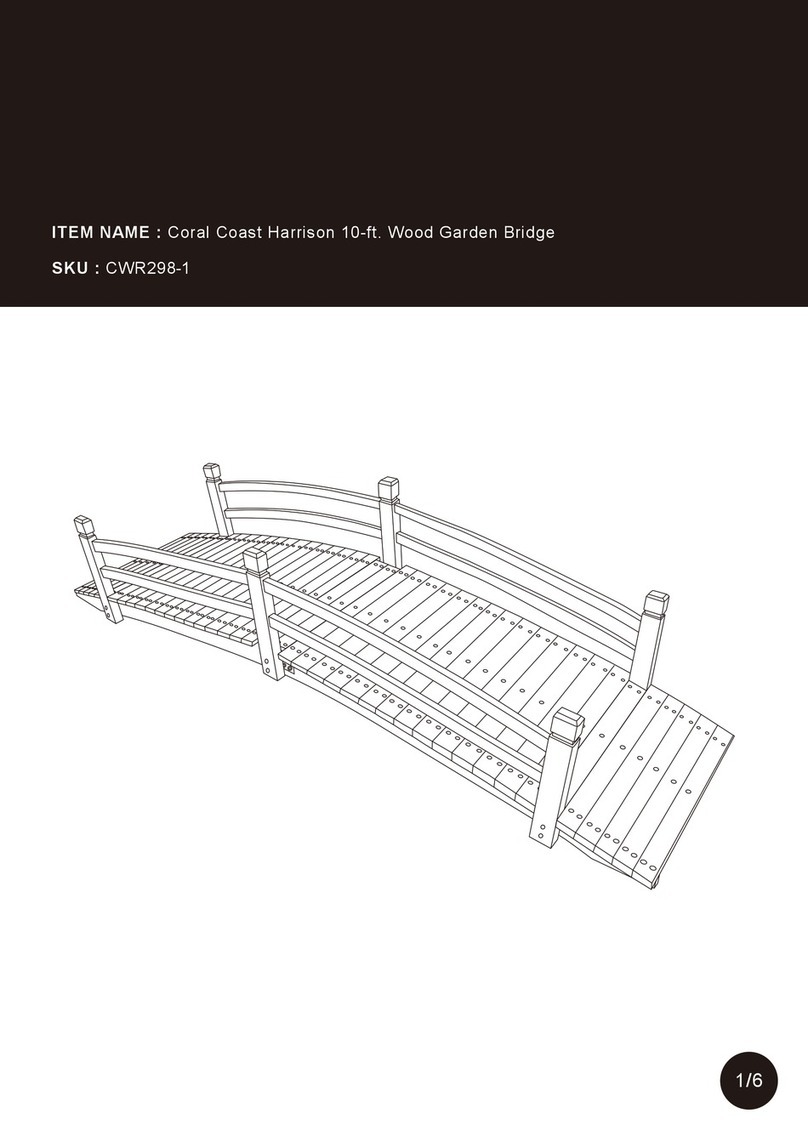 Coral Coast Harrison CWR298-1 Assembly instructions
