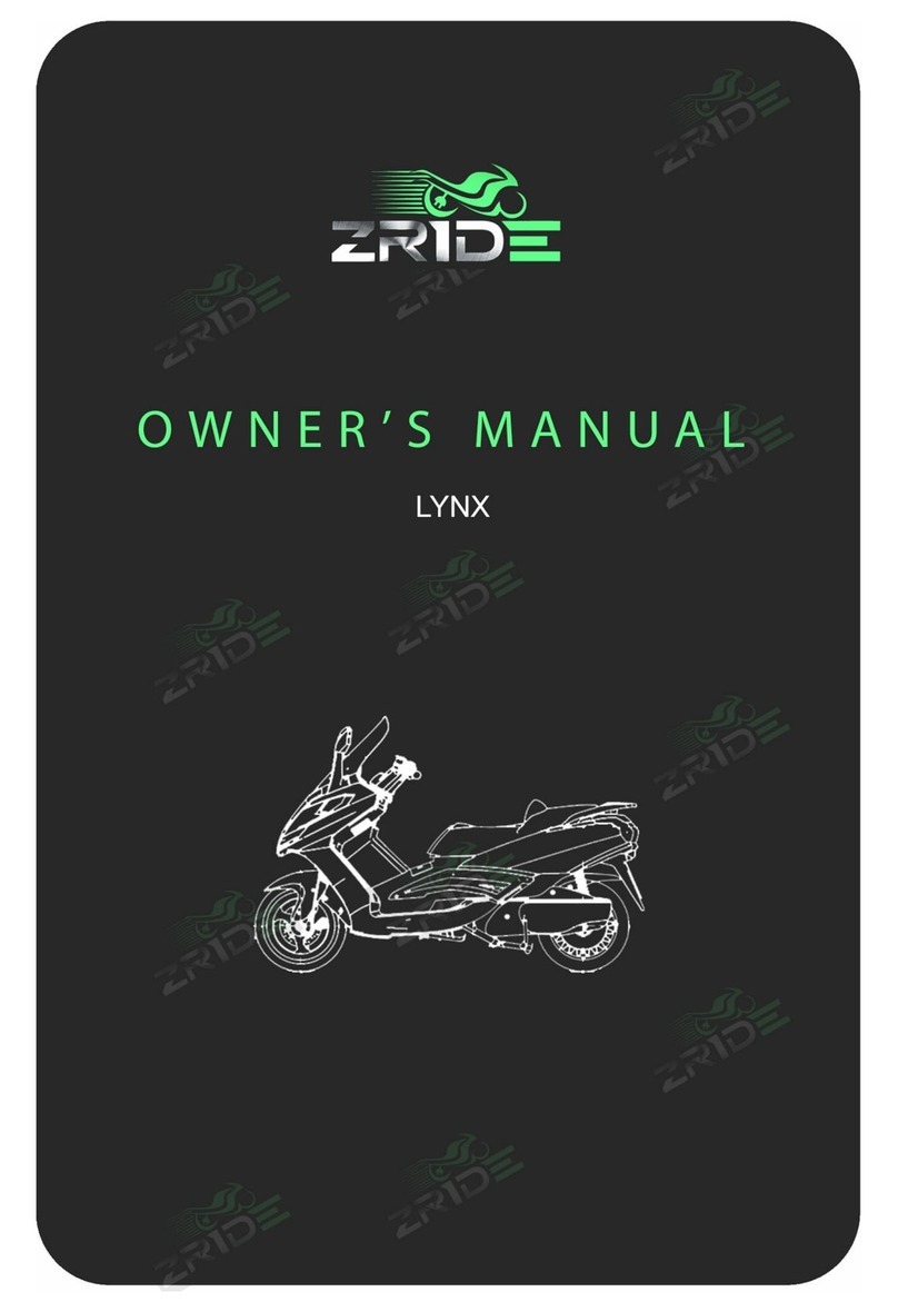 ZRide LYNX owner's manual