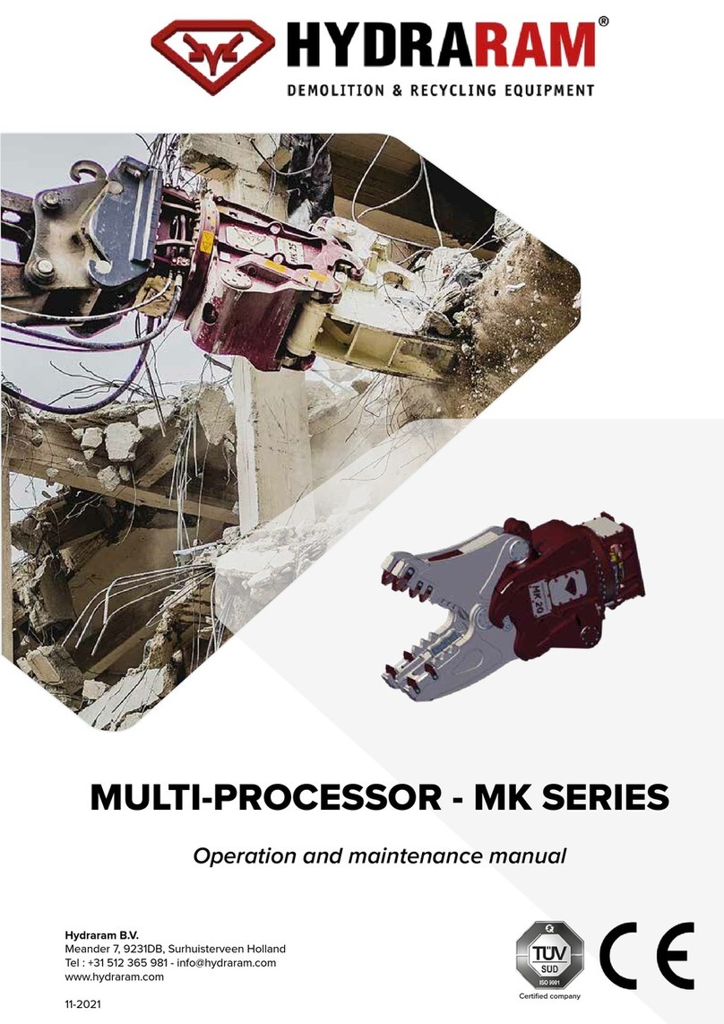 Hydraram MK Series Operation and maintenance manual