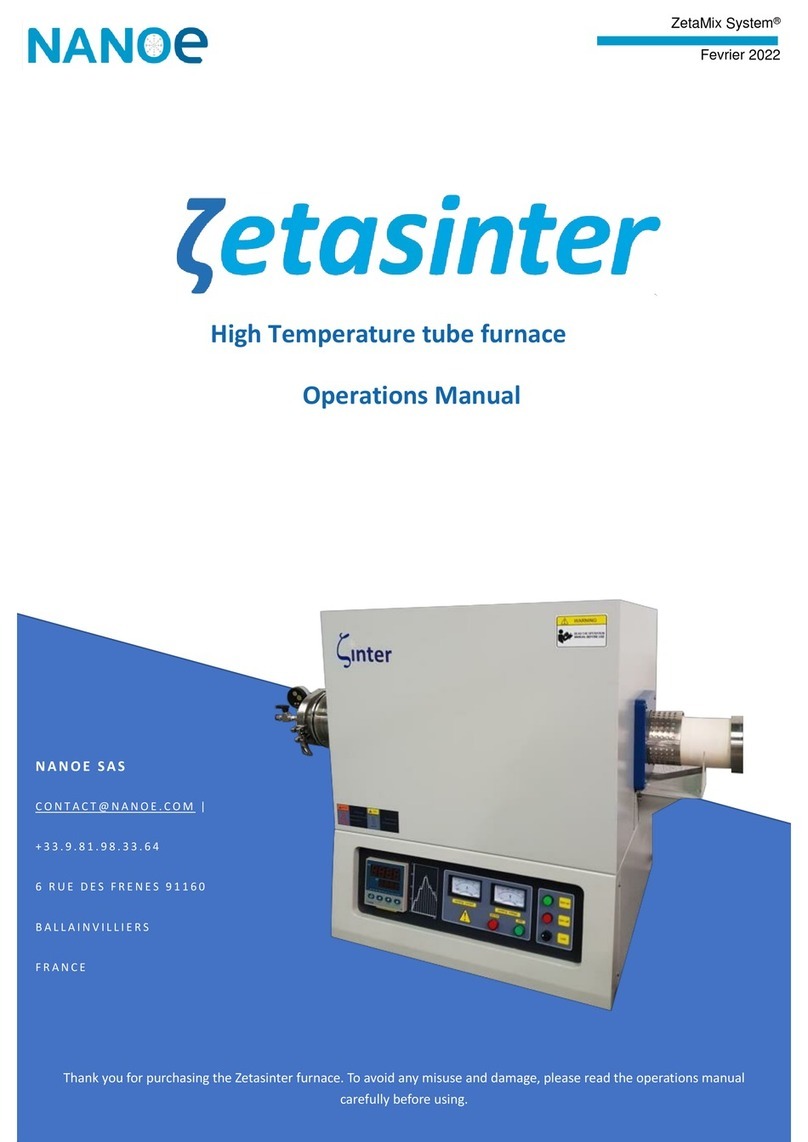 NANOE Zetasinter Operation manual