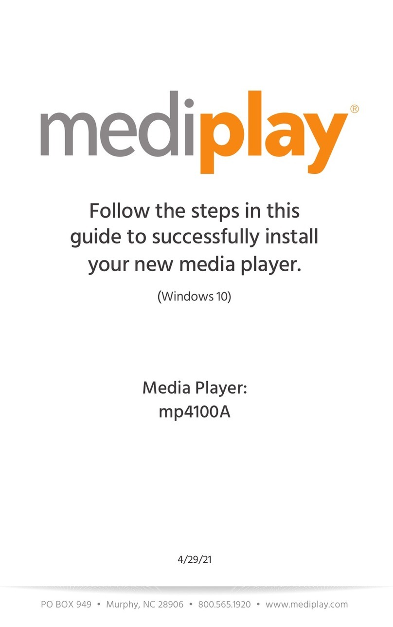 mediplay mp4100A Guide