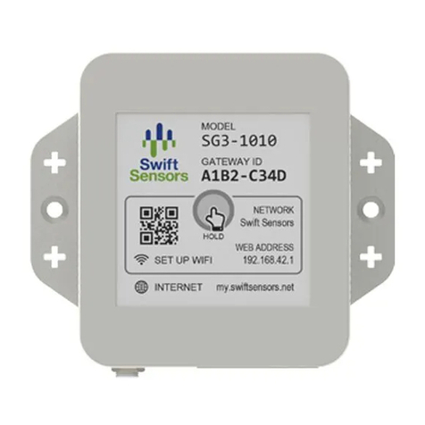 SwiftSensors SG3-1010 quick start guide