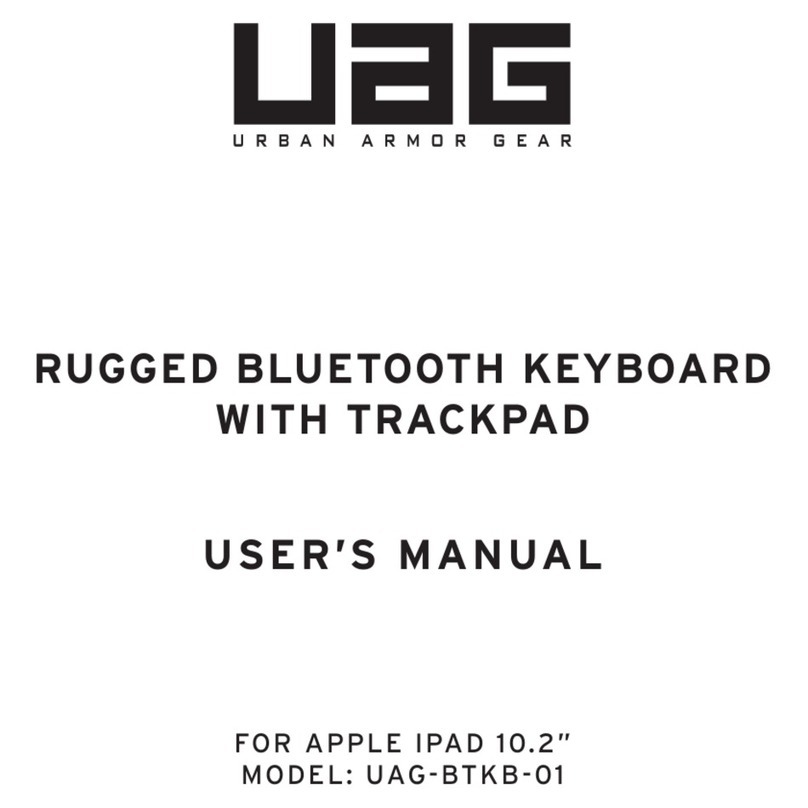 UAG UAG-BTKB-01 user manual