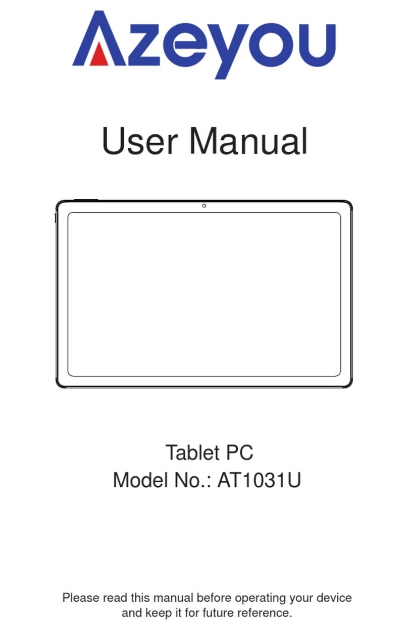 Azeyou AT1031U User manual
